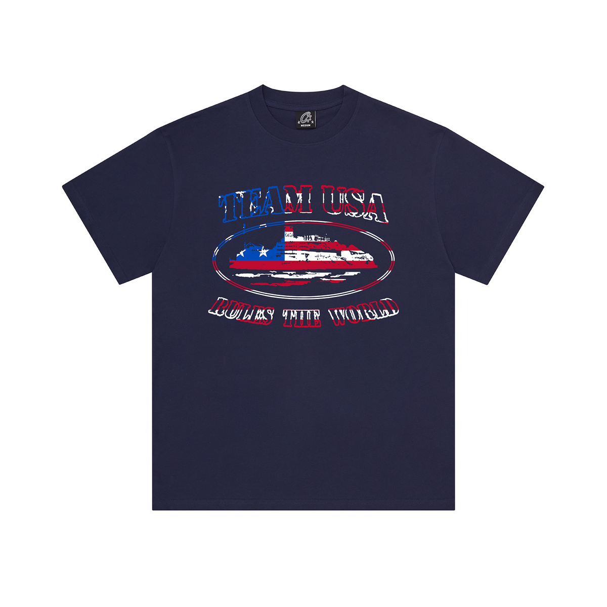USA ALCATRAZ TEE [NAVY]