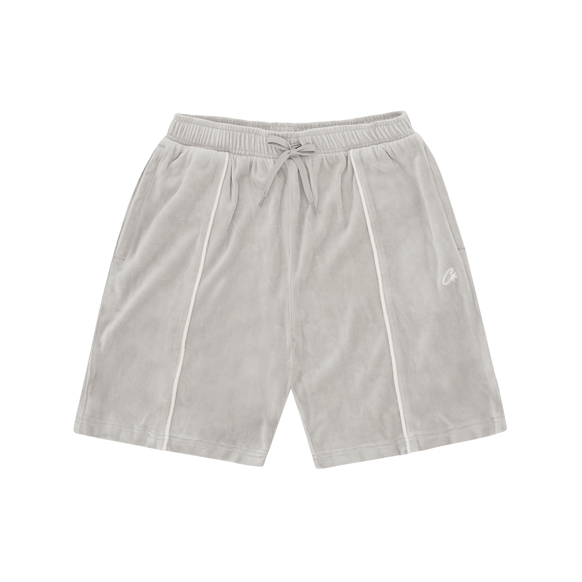 VVS UPTOWN VELOUR SHORTS [GREY] – CRTZRTW