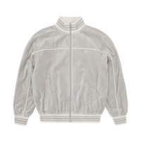 VVS UPTOWN VELOUR TRACK JACKET [GREY]