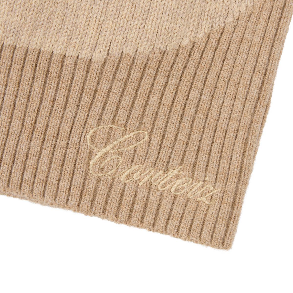 VVS RIB KNIT BEANIE [NATURAL]