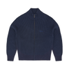 VVS RIB KNIT ZIP UP [NAVY]