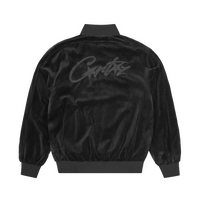 VVS VELOUR JACKET [TRIPLE BLACK]