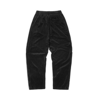 VVS VELOUR BOTTOMS [TRIPLE BLACK]