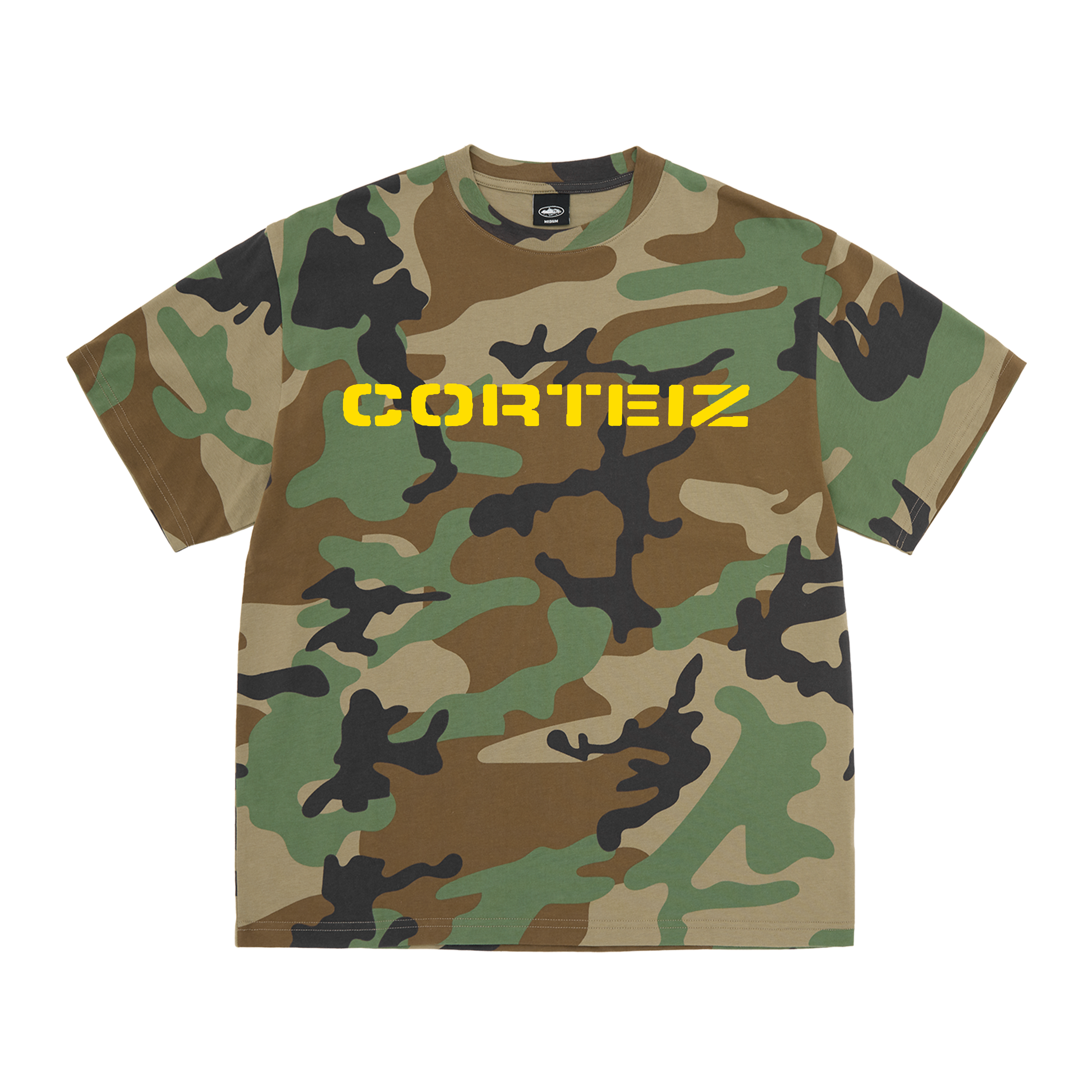 FRONTLINE TEE [WOODLAND CAMO]
