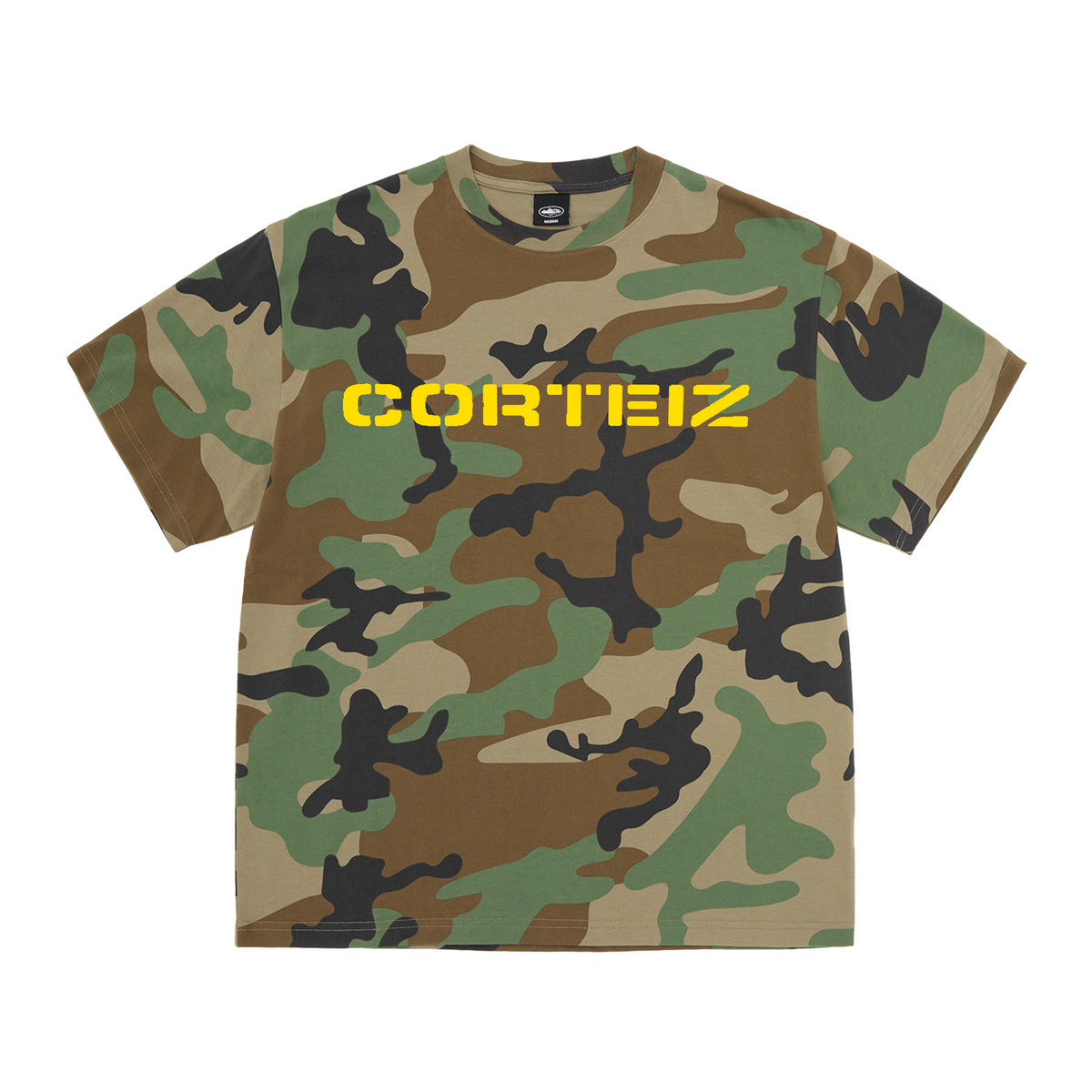 FRONTLINE TEE [WOODLAND CAMO]