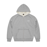 HMP THERMAL ZIP HOODIE [HEATHER GREY]