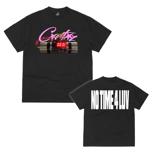 NO TIME 4 LUV TEE [BLACK]