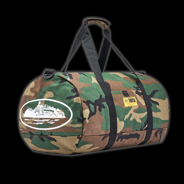 ALCATRAZ DUFFLE BAG [WOODLAND CAMO]